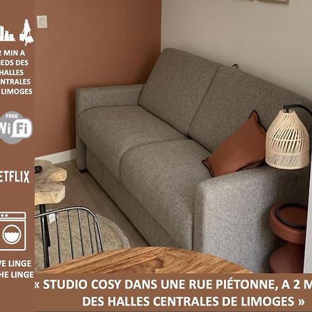 Magnifique Studio - En Hypercentre Et Rue Pietonne - 1Er Adrien Du Bouche Limoges Esterno foto